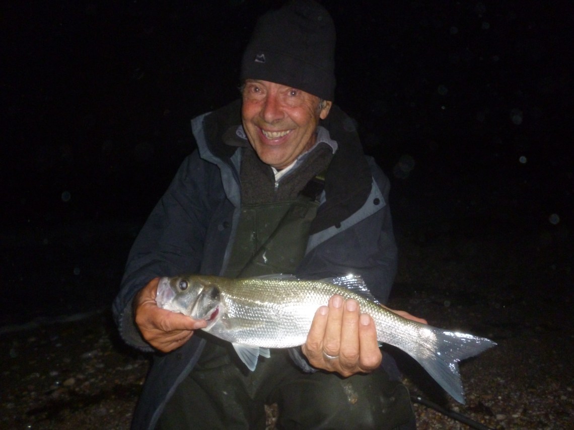 Guided bass fishing clients