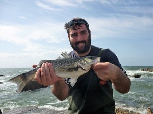 Happy clients south devon bass guide