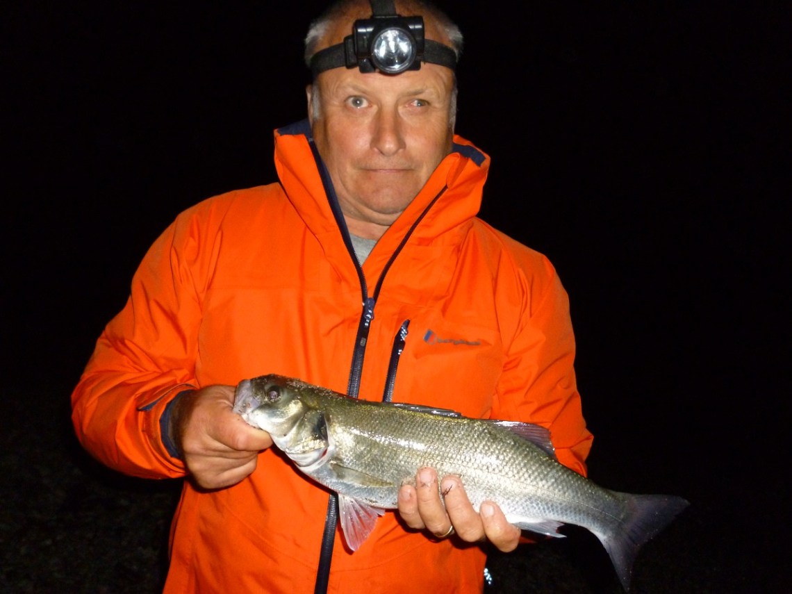 Albie Snax catch bass