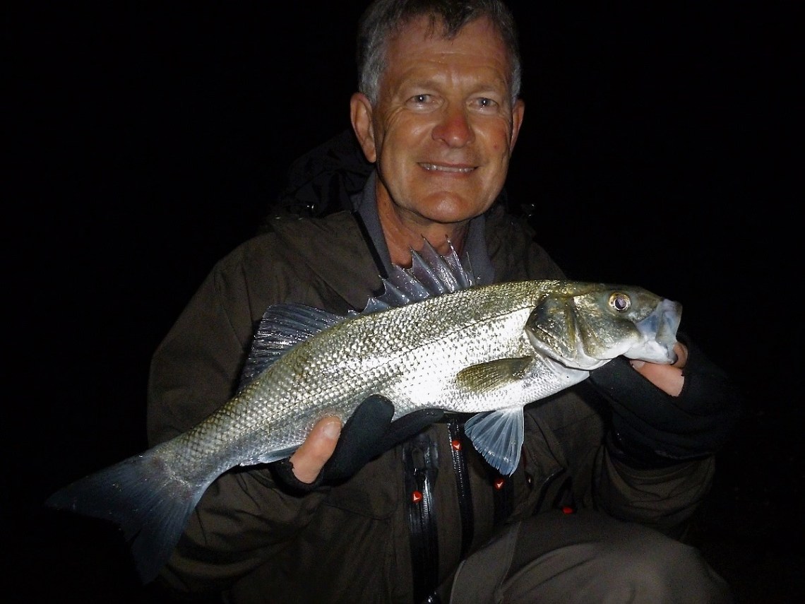 Bass caught on a Maria Squash F95