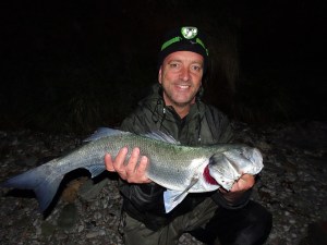 Big bass from South Devon Bass Guide