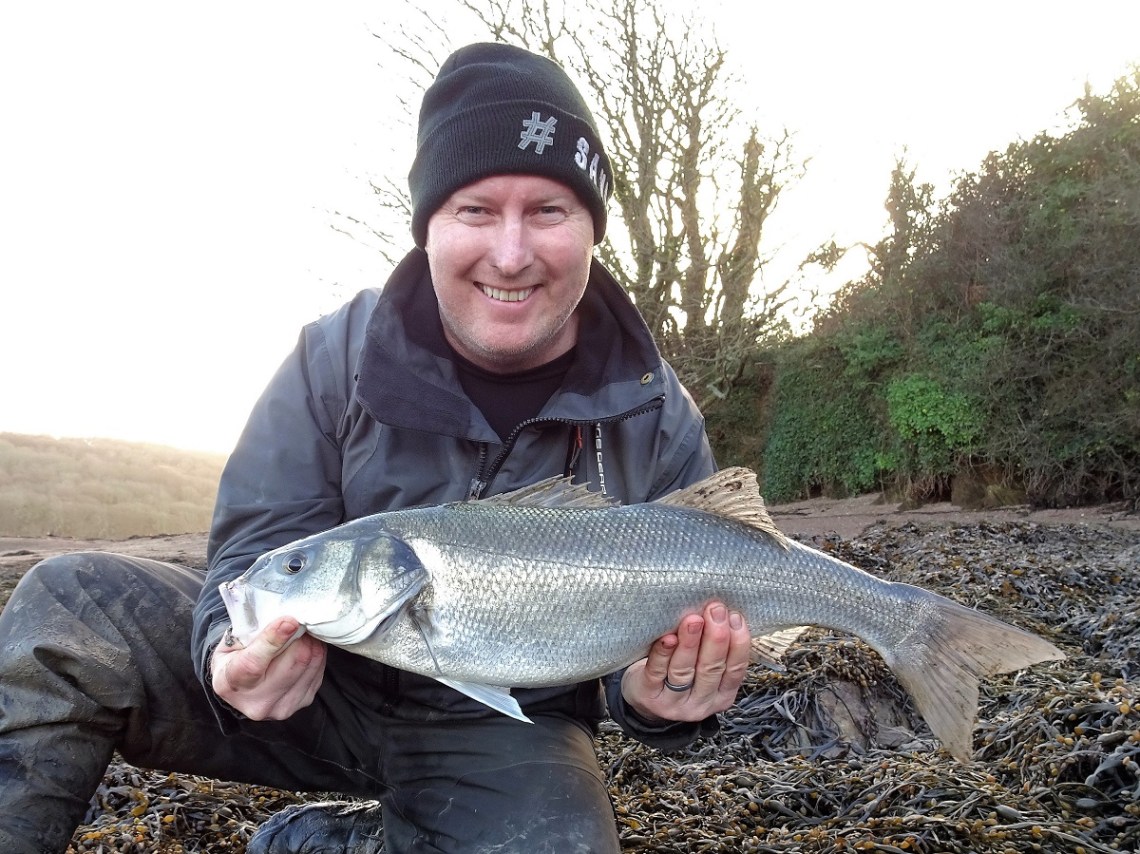 Winter bass on lures