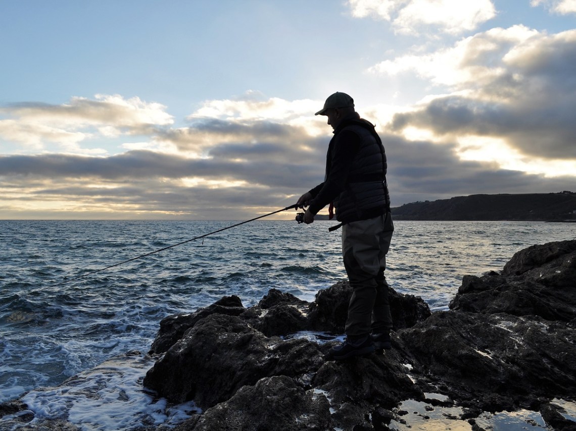 Lure fishing for bass