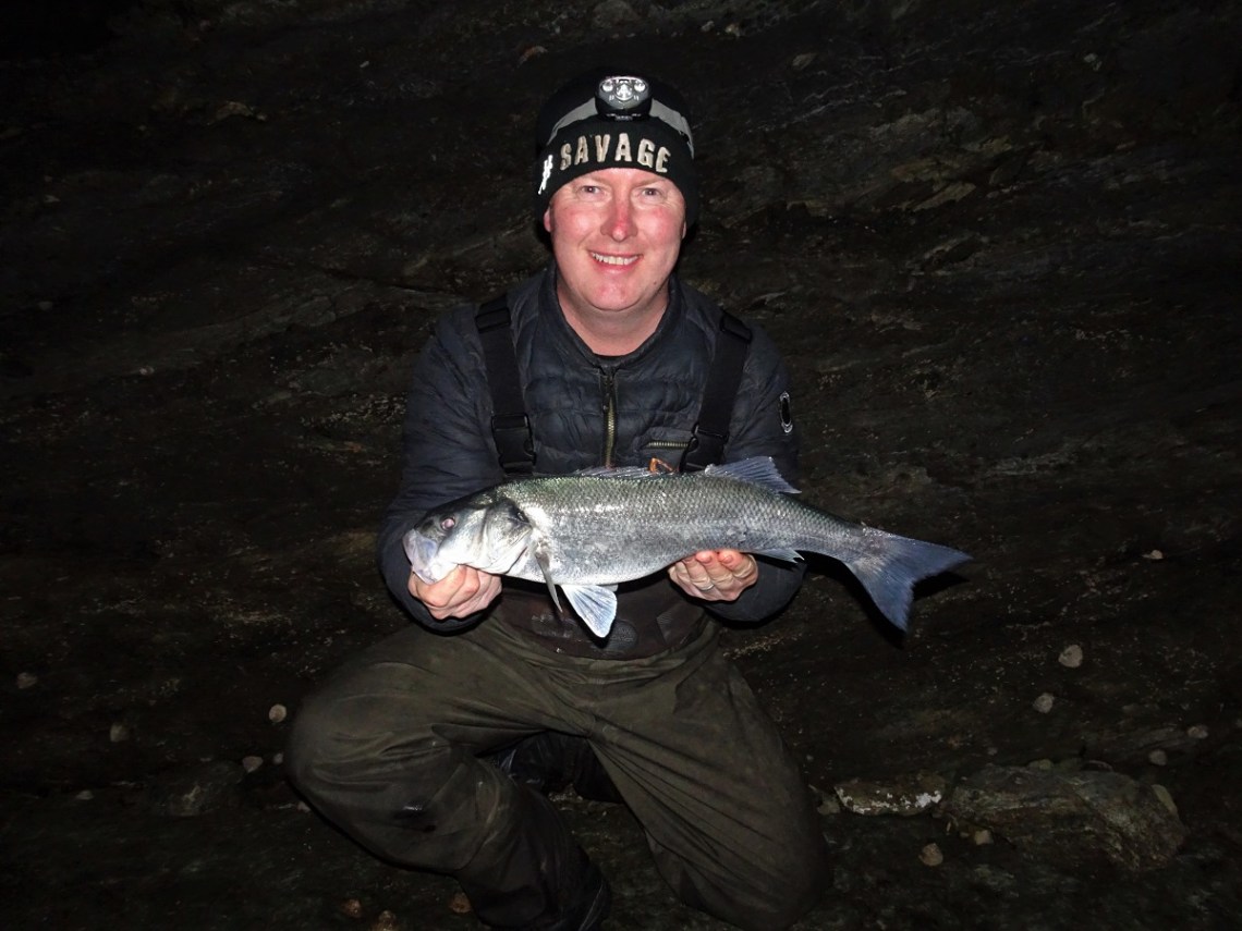 bass from the shore on lures