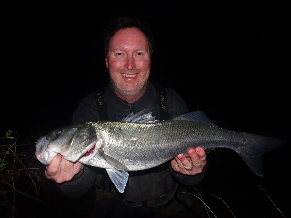 Lure fishing for bass Marc Cowling