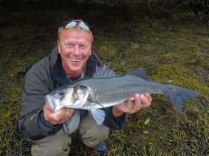 Big estuary bass on lures