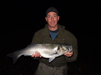 bass caught from creeks at night
